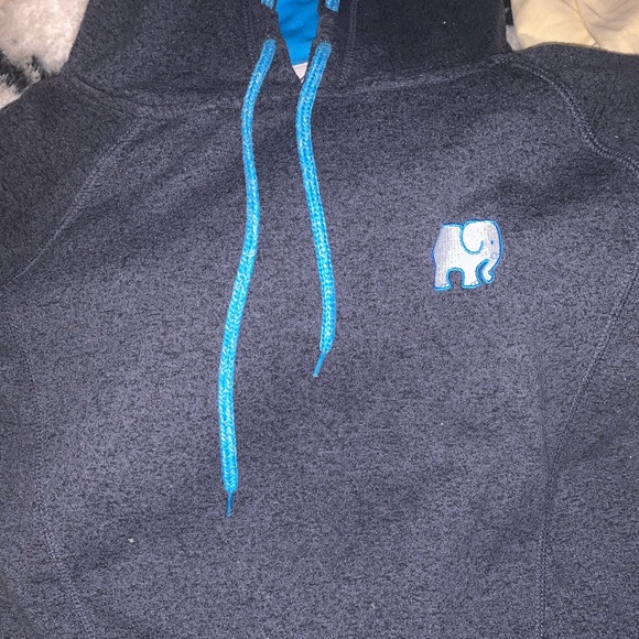 Ivory Ella Grey/Blue Hoodie - Picture 1 of 4